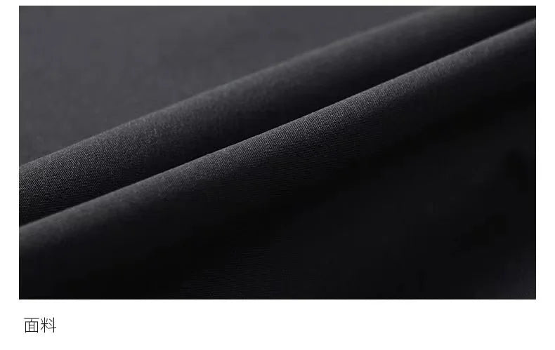 Men's Techwear Button Up Shirt Oversized Streetwear Harajuku Hip Hop Shirts Detachable Sleeve Black Tooling Button Up Blouse - Ghost District