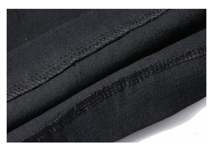 ARENS Techwear Wide Leg Pants Punk Gothic Black Trousers Male Goth Cotton Linens Summer Japanese Style Streetwear Hip Hop - Ghost District