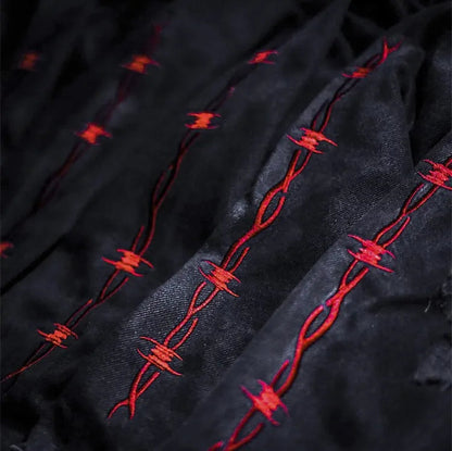Mens Gym Trend Denim Jacket Techwear Jeans Jackets Causal Fitness Man Loose Clothing Outerwear Coat Cotton Sports Sweatshirt Ghost District
