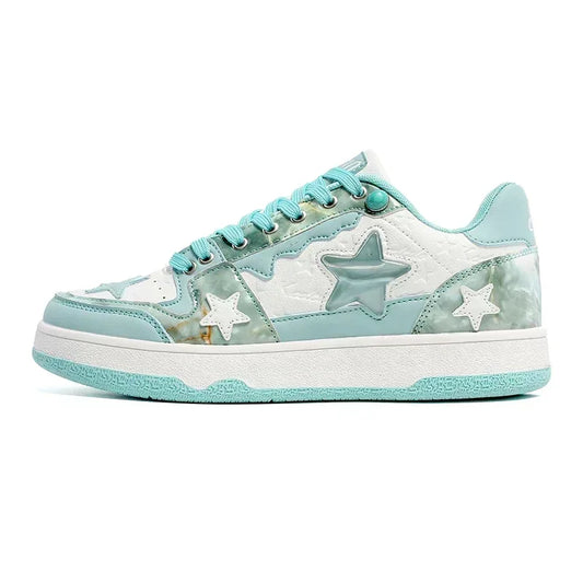 Women Sneakers Man Retro Star Y2K Punk Rap Street Shoes for Male  Fashion Skate Shoes Couple Casual Shoes Unisex Designer Tennis - Ghost District