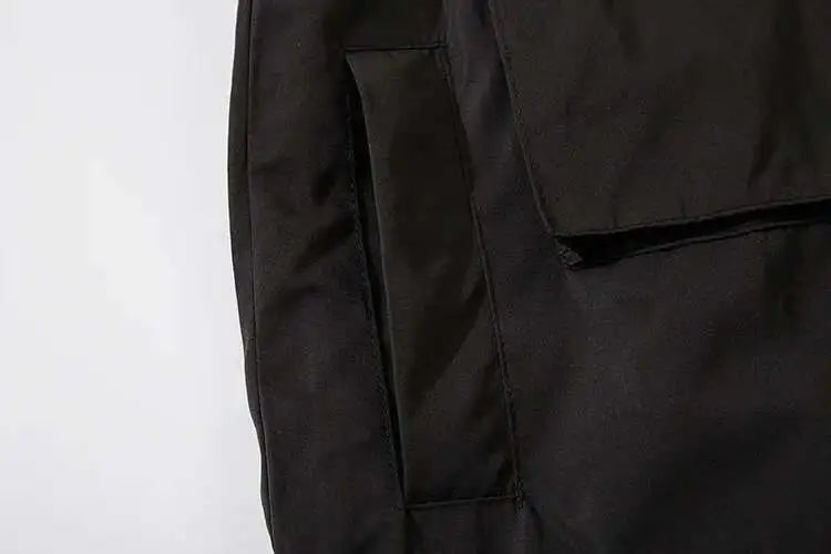 HKSH Men's Darkwear Spring Autumn New Tide Personality Tactical Jacket Japanese Safari Style Chic Coat Hooded Techwear HK0012 - Ghost District