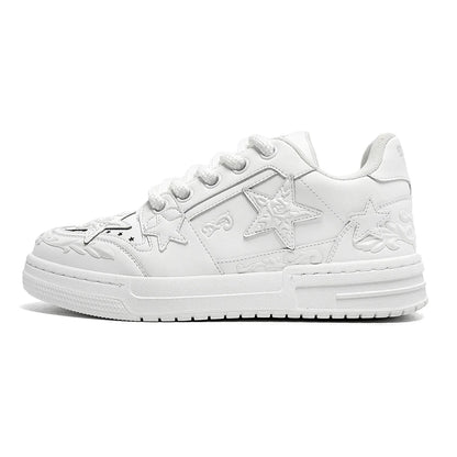 Women Sneakers Man Retro Star Y2K Punk Rap Street Shoes for Male  Fashion Skate Shoes Couple Casual Shoes Unisex Designer Tennis - Ghost District