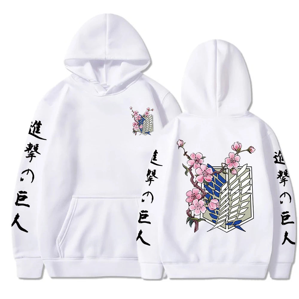 Anime Hoodie Mens Fashion Warm Sweatshirt Graphical Printed Hip Hop Hoodies Casual Streetwear Spring Autumn New Hoody Ghost District