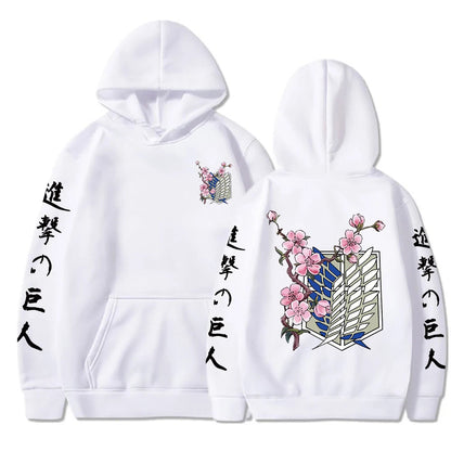 Anime Hoodie Mens Fashion Warm Sweatshirt Graphical Printed Hip Hop Hoodies Casual Streetwear Spring Autumn New Hoody Ghost District