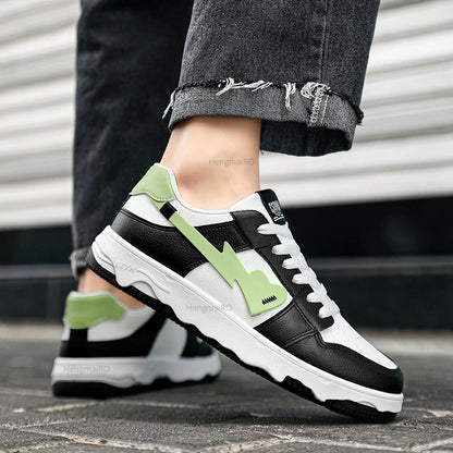Women Shoes Men Retro Street Heart Pattern Skateboard Shoes Y2K Fashion Sneakers Couple Students Outdoor Sports Casual Shoes - Ghost District