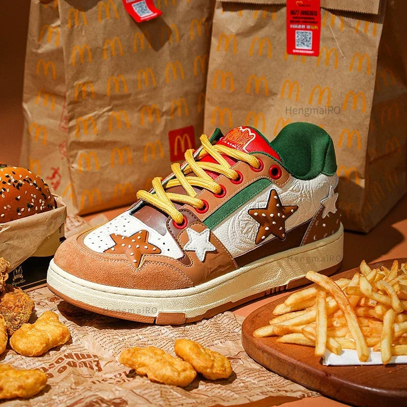 Women Sneakers Man Retro Star Y2K Punk Rap Street Shoes for Male  Fashion Skate Shoes Couple Casual Shoes Unisex Designer Tennis - Ghost District