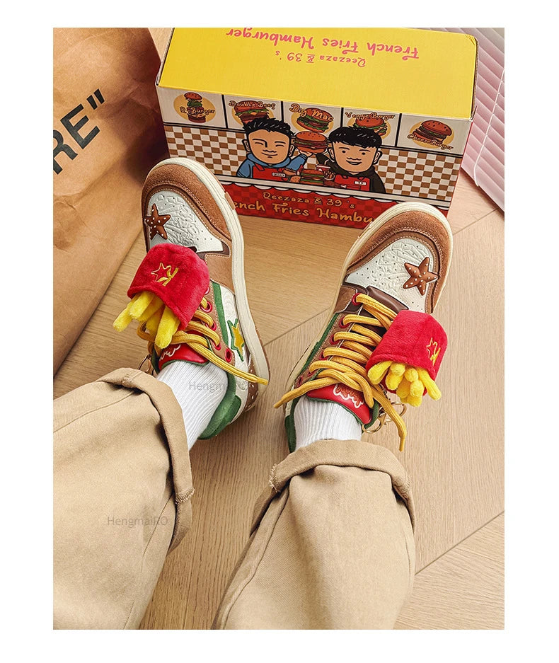 Women Sneakers Man Retro Star Y2K Punk Rap Street Shoes for Male  Fashion Skate Shoes Couple Casual Shoes Unisex Designer Tennis - Ghost District