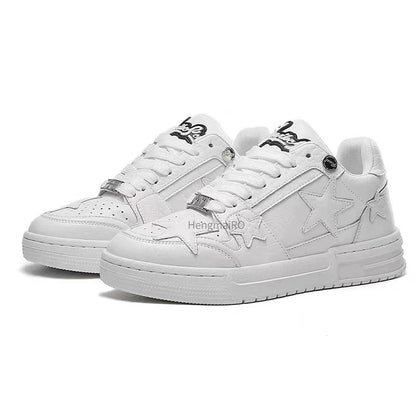 Women Sneakers Man Retro Star Y2K Punk Rap Street Shoes for Male  Fashion Skate Shoes Couple Casual Shoes Unisex Designer Tennis - Ghost District