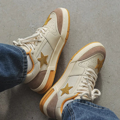 Women Sneakers Man Retro Star Y2K Punk Rap Street Shoes for Male  Fashion Skate Shoes Couple Casual Shoes Unisex Designer Tennis - Ghost District