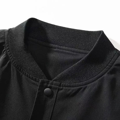 Techwear Varsity Bomber Jackets for Men Skulls Punk God of Death Embroidery Baseball Jacket Streetwear Hip Hop College Coat Male - Ghost District