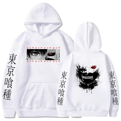 Anime Hoodie Mens Fashion Warm Sweatshirt Graphical Printed Hip Hop Hoodies Casual Streetwear Spring Autumn New Hoody Ghost District