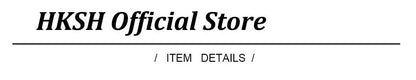 HKSH Fake Two Pieces Embroidered Legged Overalls High Street Hip Hop Dark Techwear Autumn Winter New Cargo Pants Trendy HK2900 Ghost District