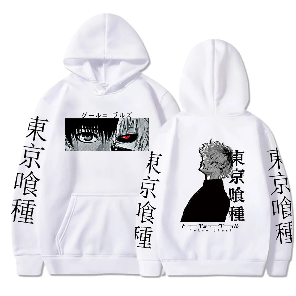 Anime Hoodie Mens Fashion Warm Sweatshirt Graphical Printed Hip Hop Hoodies Casual Streetwear Spring Autumn New Hoody Ghost District
