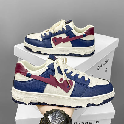 Women Shoes Men Retro Street Heart Pattern Skateboard Shoes Y2K Fashion Sneakers Couple Students Outdoor Sports Casual Shoes - Ghost District